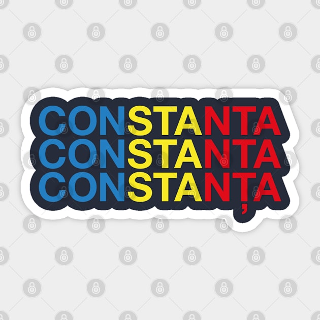 CONSTANTA Romanian Flag Sticker by eyesblau